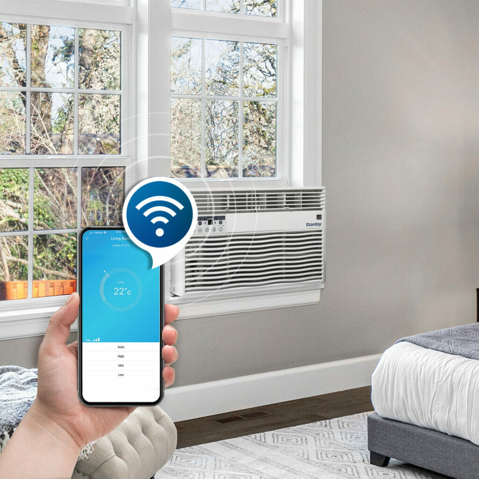 Danby - 12000 BTU Window AC In White - DAC120EB8WDB