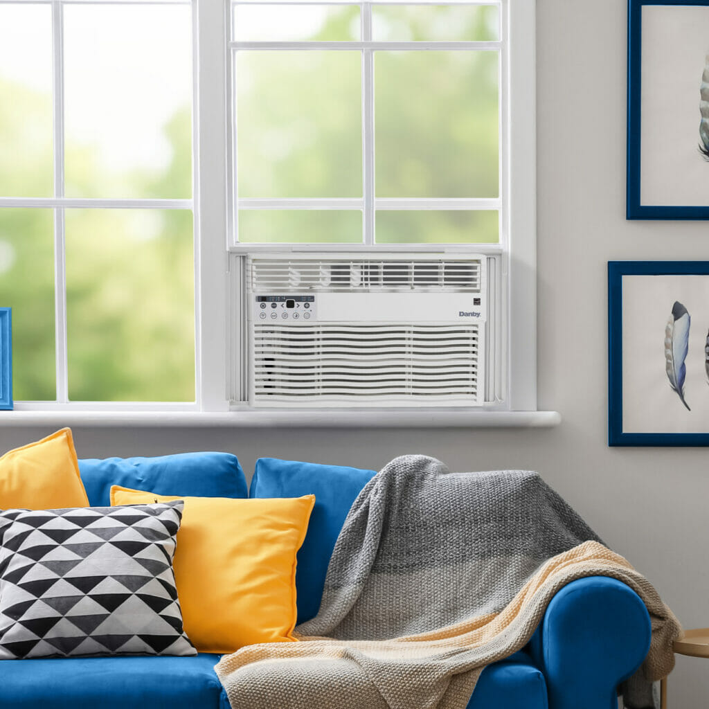 Danby - 12000 BTU Window AC In White - DAC120EB8WDB