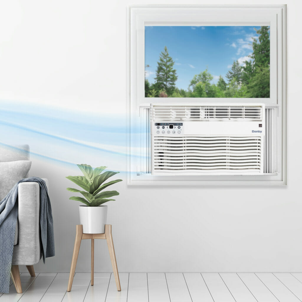 Danby - 12000 BTU Window AC In White - DAC120EB8WDB