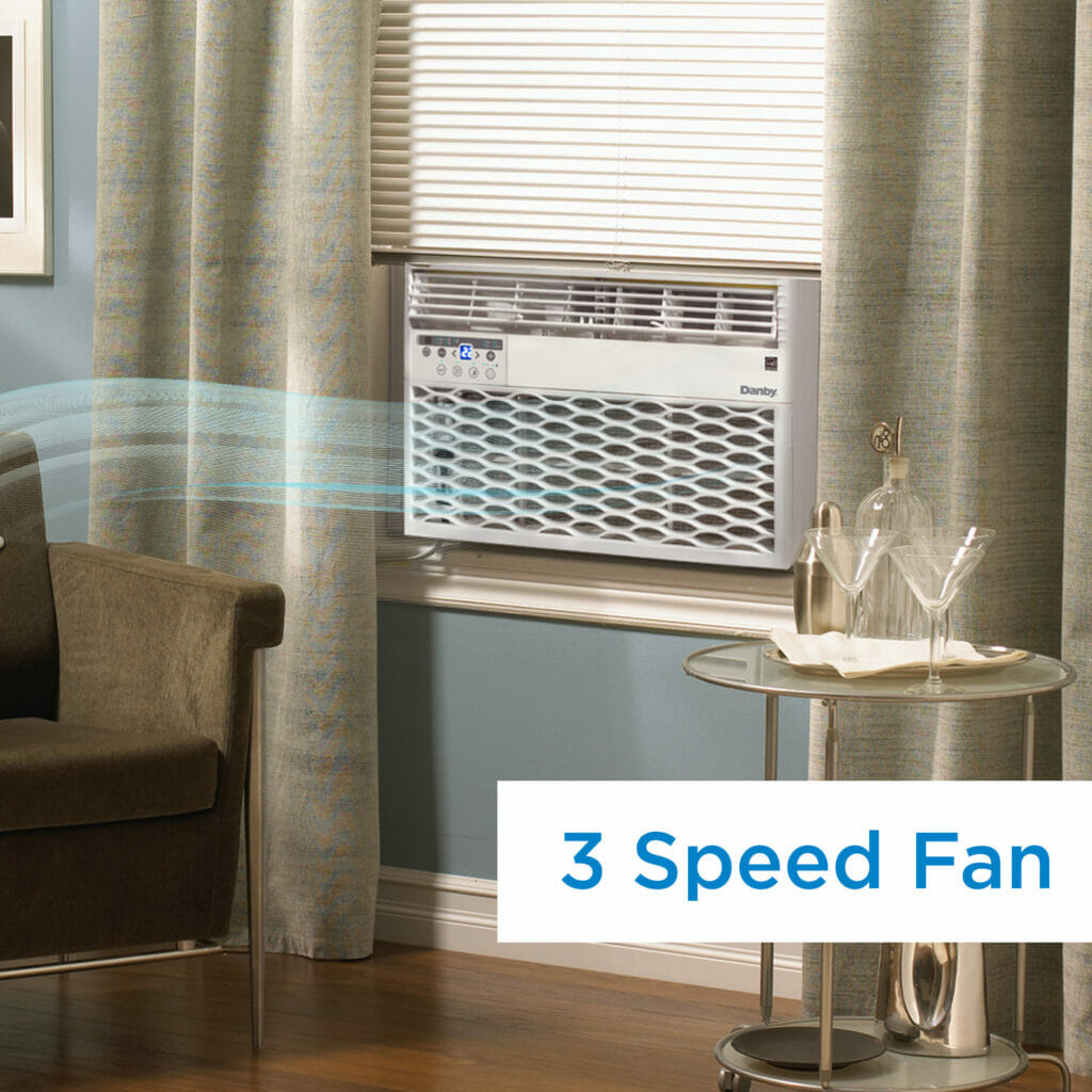 Danby - 12000 BTU Window AC In White - DAC120EB9WDB-6