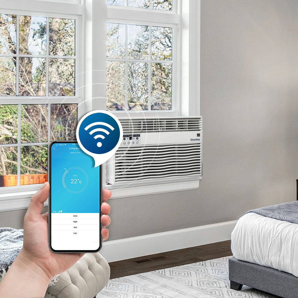 Danby - 12000 BTU Window Air Conditioner - DAC120EB8WDB