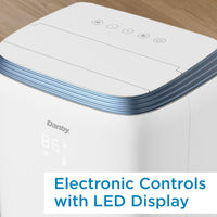 Danby - 12500 BTU 4-in-1 Portable Air Conditioner In White - DPA080HE3WDB-6