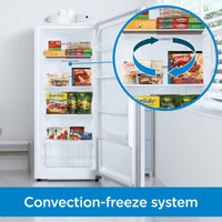 Danby - 14 cu. ft. Frost Free Convertible Upright Freezer in White - DUF140A1WDB