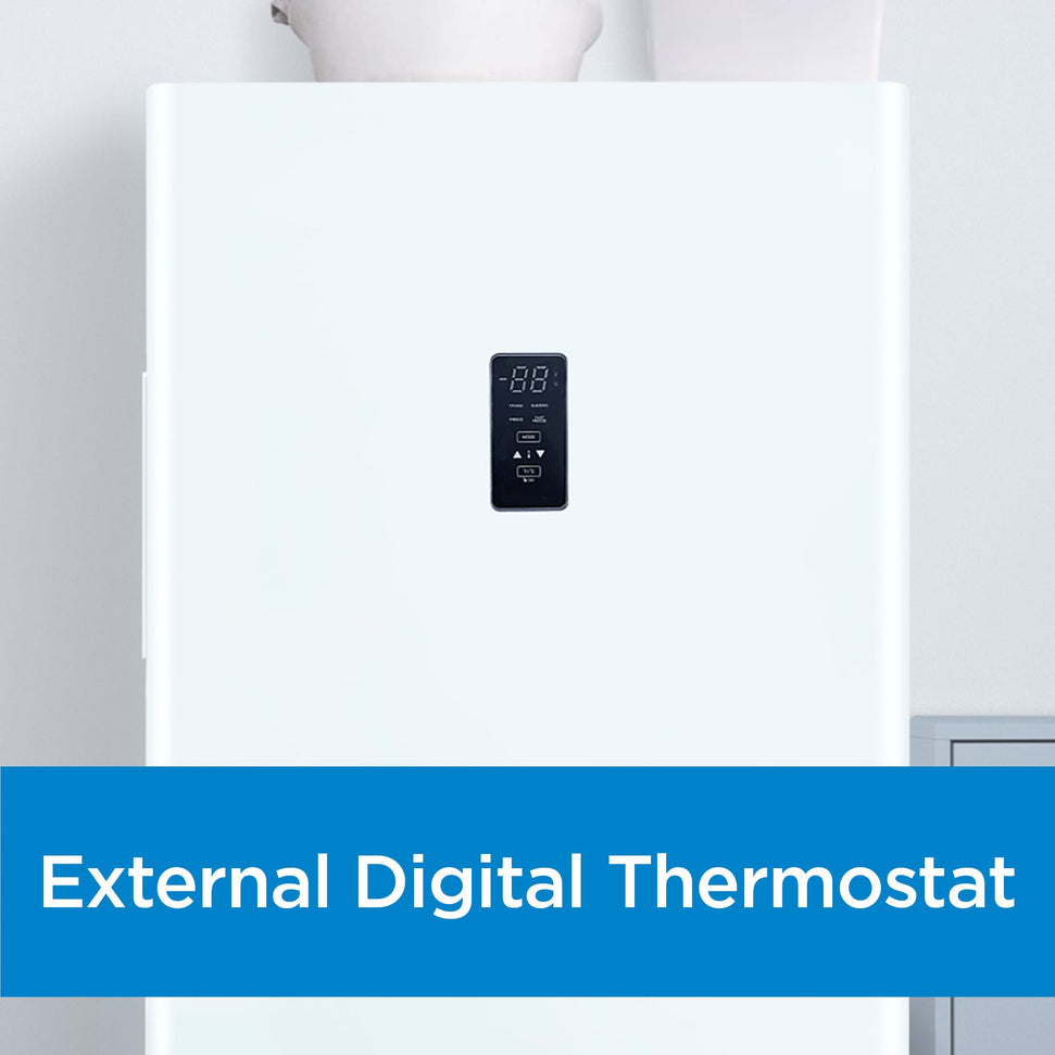 Danby - 14 cu. ft. Frost Free Convertible Upright Freezer in White - DUF140A1WDB