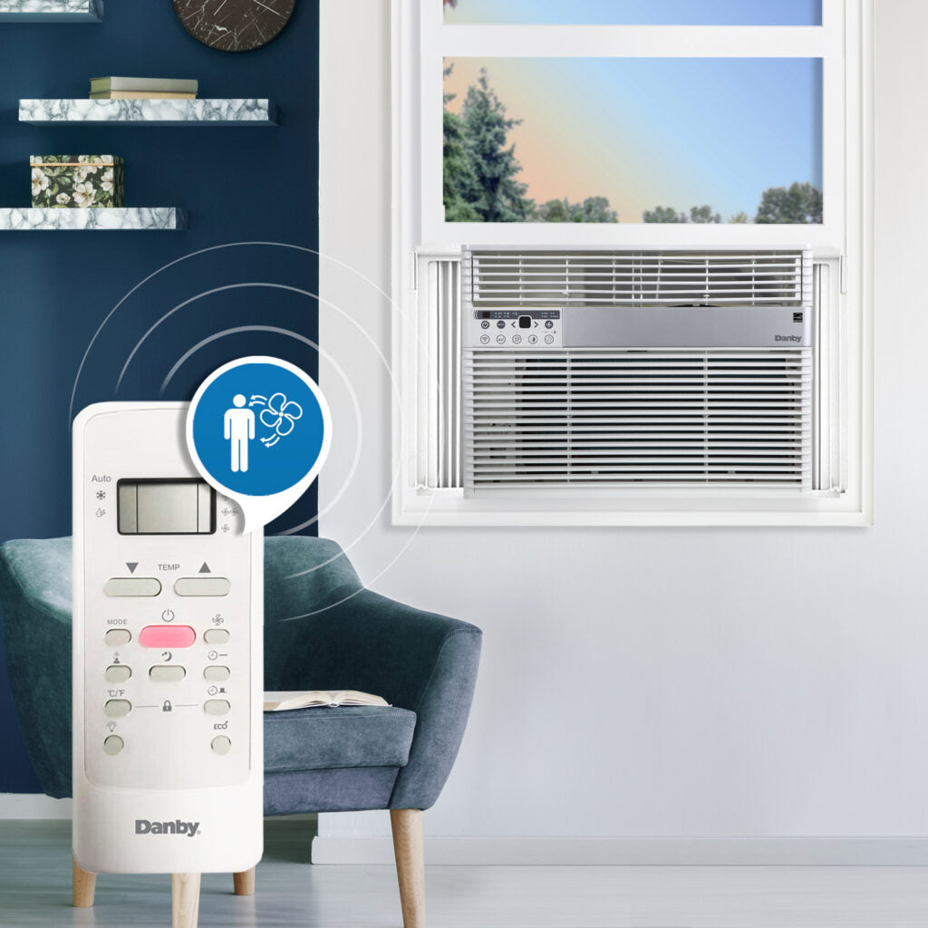 Danby - 14500 BTU Window AC with WIFI In White - DAC145EB6WDB-6