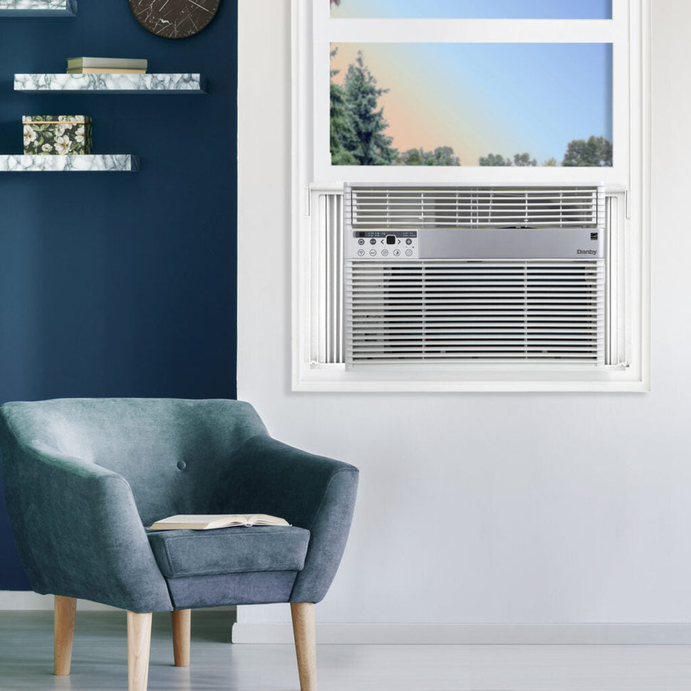 Danby - 14500 BTU Window AC with WIFI In White - DAC145EB6WDB-6