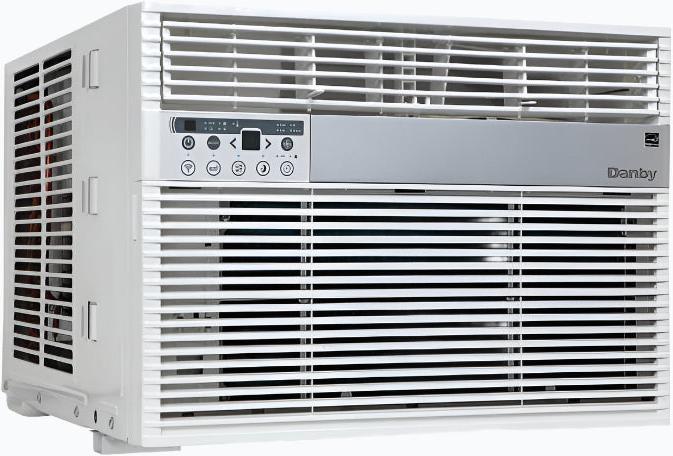 Danby - 14500 BTU Window AC with WIFI In White - DAC145EB6WDB-6
