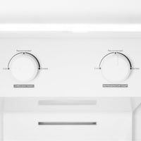 Danby - 14.2 cu.ft. Apartment Size Top Mount Fridge In Stainless Steel - DFF142E1SSDB