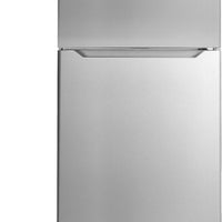 Danby - 14.2 cu.ft. Apartment Size Top Mount Fridge In Stainless Steel - DFF142E1SSDB