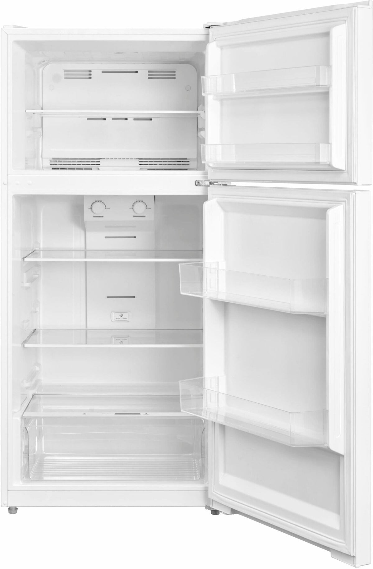 Danby - 14.2 cu.ft. Apartment Size Top Mount Fridge In White - DFF142E1WDB