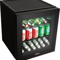 Danby - 16 Bottle Free-Standing Wine Cooler In Black - DWC018A1BDB