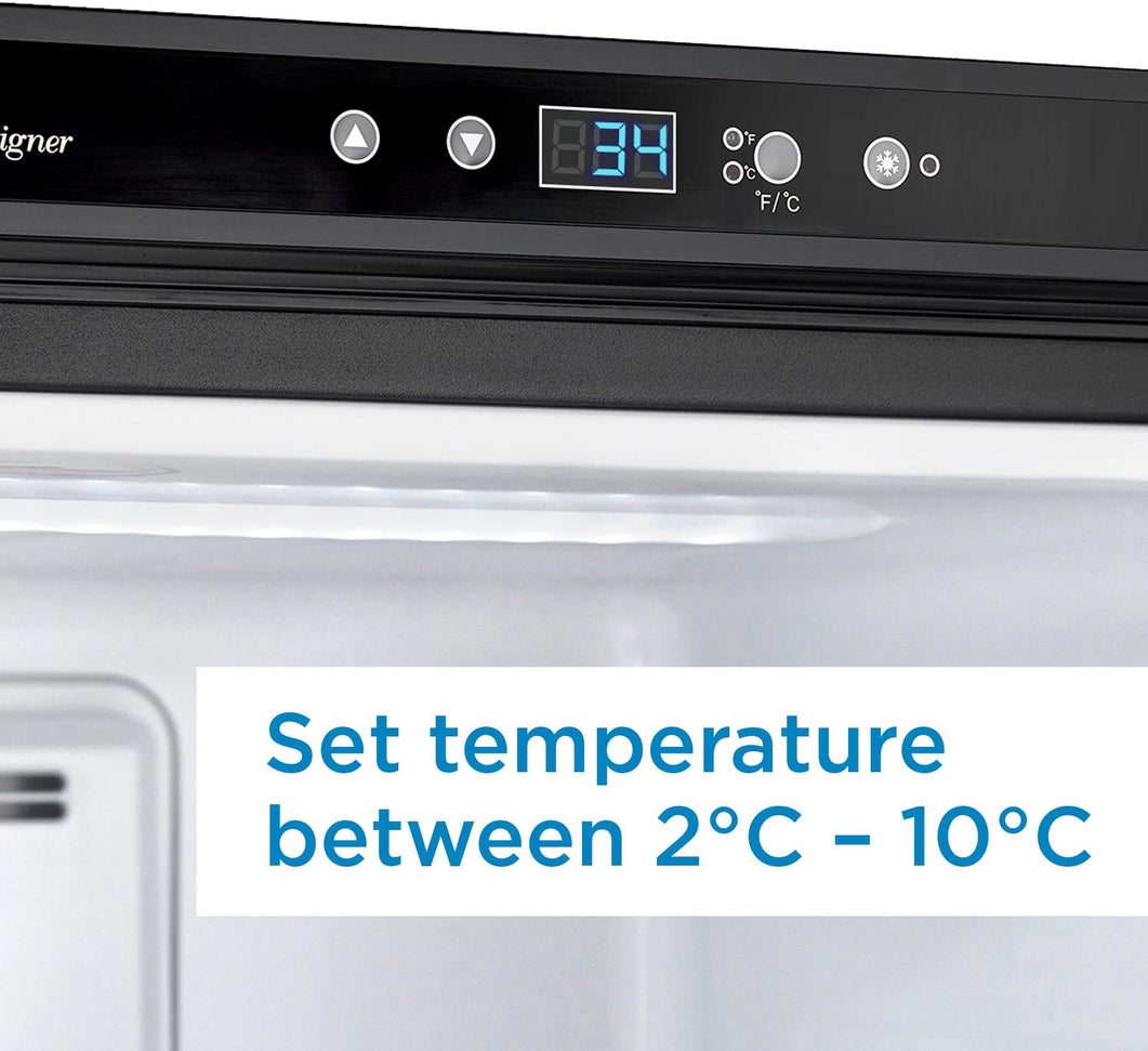 Danby - 17 cu.ft. Designer Apartment Size Stainless Steel Fridge - DAR170A3BSLDD