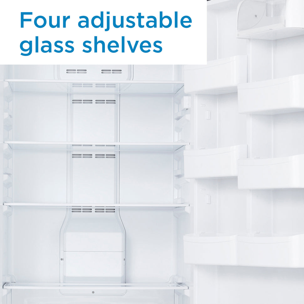 Danby - 17 cu.ft. Designer Apartment Size Stainless Steel Fridge - DAR170A3BSLDD