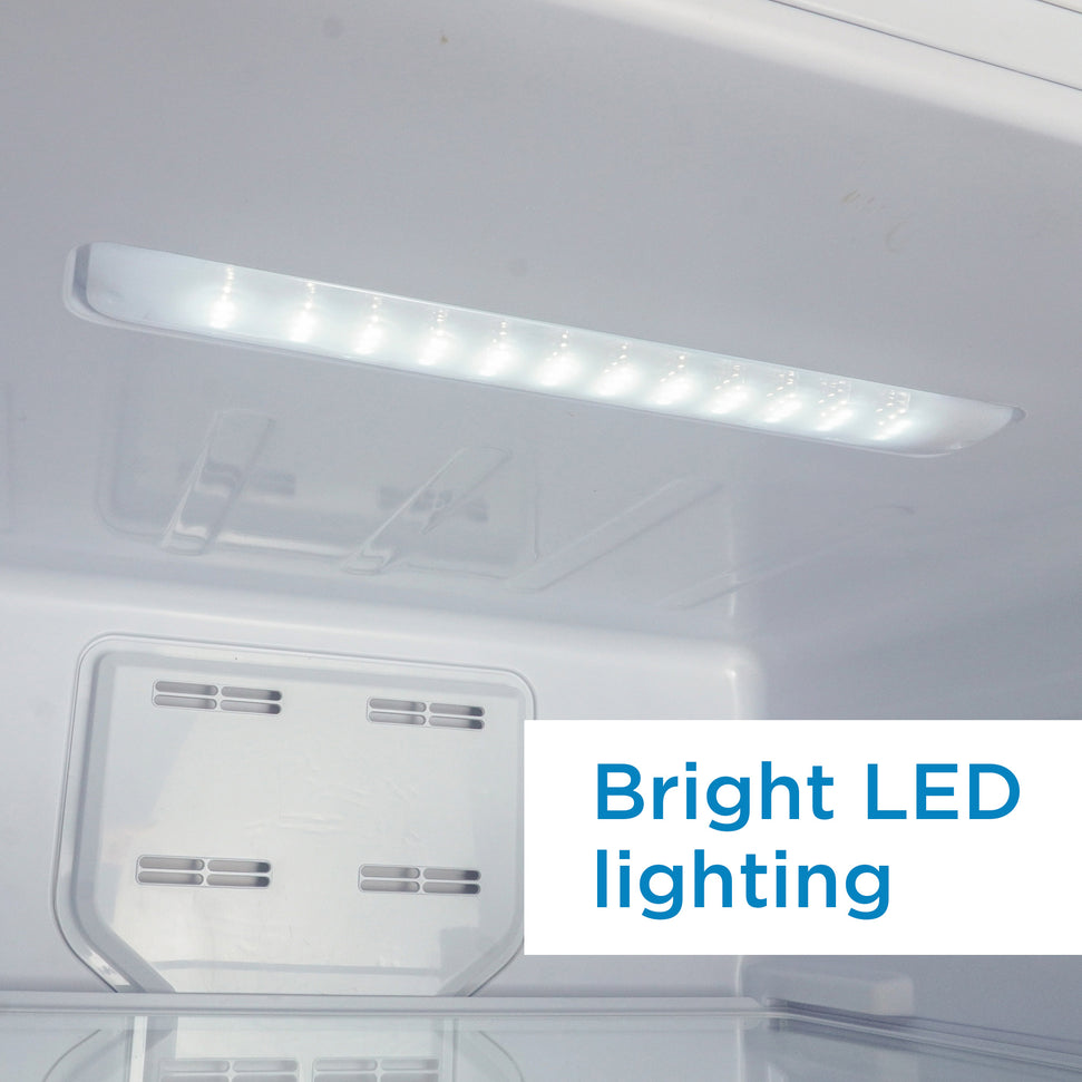 Danby - 17 cu.ft. Designer Apartment Size Stainless Steel Fridge - DAR170A3BSLDD