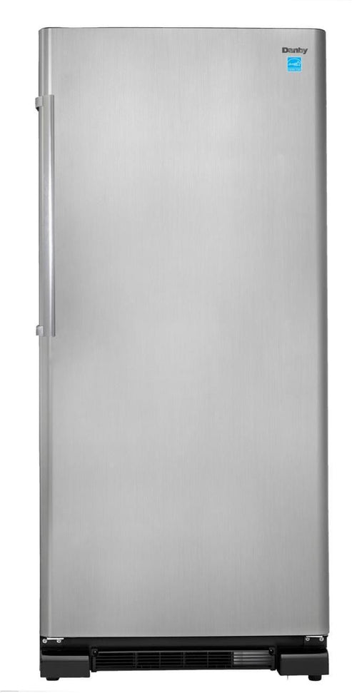 Danby - 17 cu.ft. Designer Apartment Size Stainless Steel Fridge - DAR170A3BSLDD