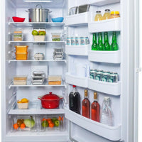 Danby - 17 cu.ft. Designer Apartment Size White Fridge - DAR170A3WDD