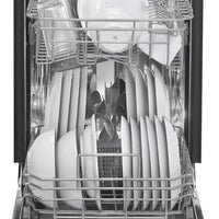Danby - 18″ Wide Built-In Dishwasher In Black - DDW1804EW