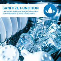 Danby - 18″ Wide Built-In Dishwasher In Stainless Steel - DDW18D1ESS