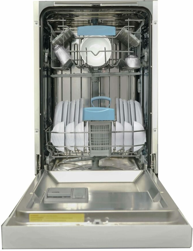 Danby - 18″ Wide Built-In Dishwasher In White - DDW18D1EW