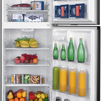 Danby - 18 cu.ft. Top Mount Refrigerator in Stainless Steel - DFF176B1SLDB