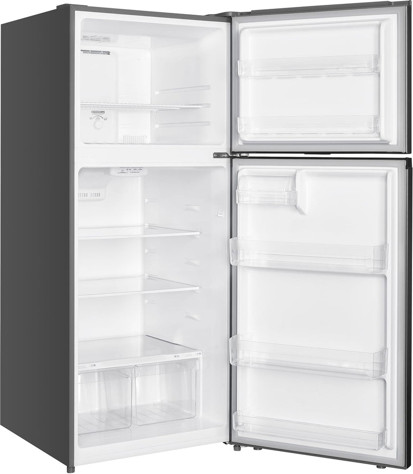 Danby - 18 cu.ft. Top Mount Refrigerator in Stainless Steel - DFF176B1SLDB
