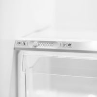 Danby - 18 cu.ft. Top Mount Refrigerator in Stainless Steel - DFF176B1SLDB