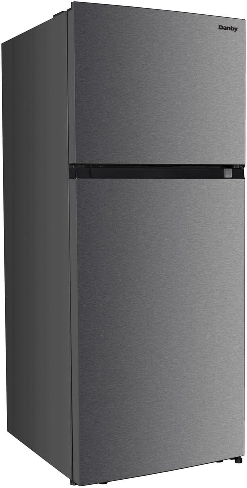 Danby - 18 cu.ft. Top Mount Refrigerator in Stainless Steel - DFF176B1SLDB