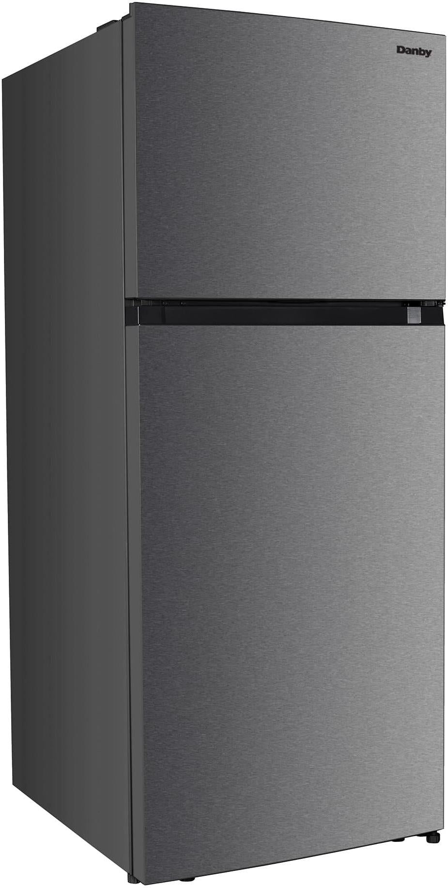 Danby - 18 cu.ft. Top Mount Refrigerator in Stainless Steel - DFF176B1SLDB