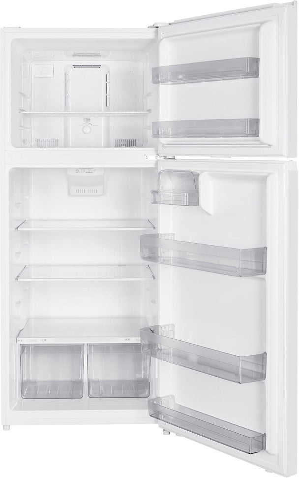 Danby - 18 cu.ft. Top Mount Refrigerator in White - DFF176B1WDB