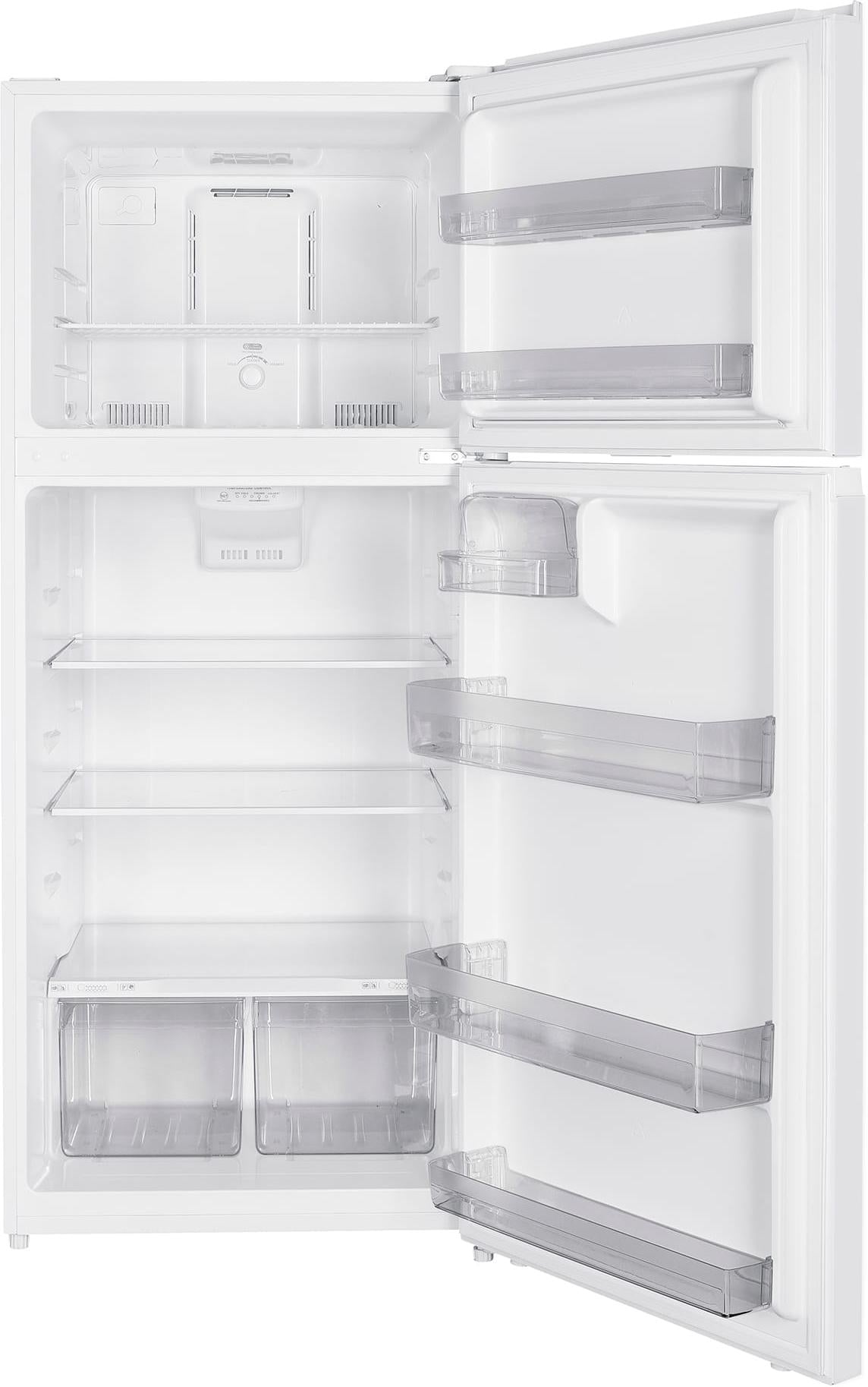 Danby - 18 cu.ft. Top Mount Refrigerator in White - DFF176B1WDB