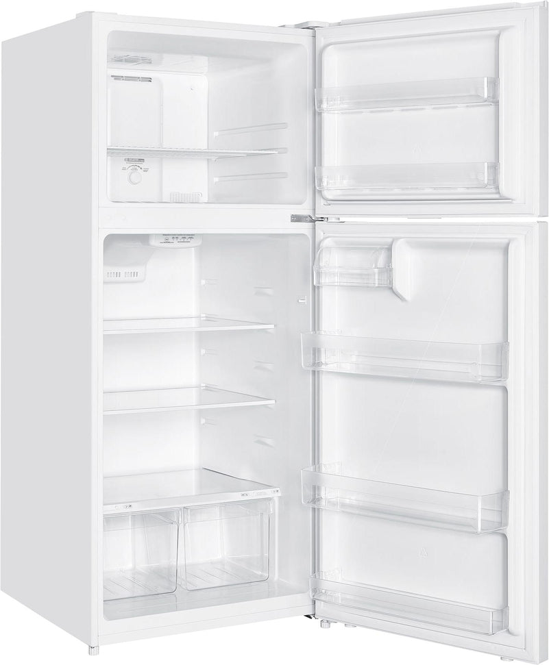 Danby - 18 cu.ft. Top Mount Refrigerator in White - DFF176B1WDB