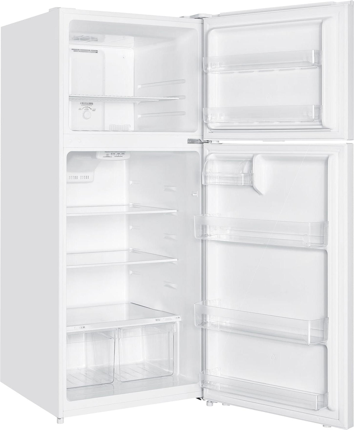 Danby - 18 cu.ft. Top Mount Refrigerator in White - DFF176B1WDB