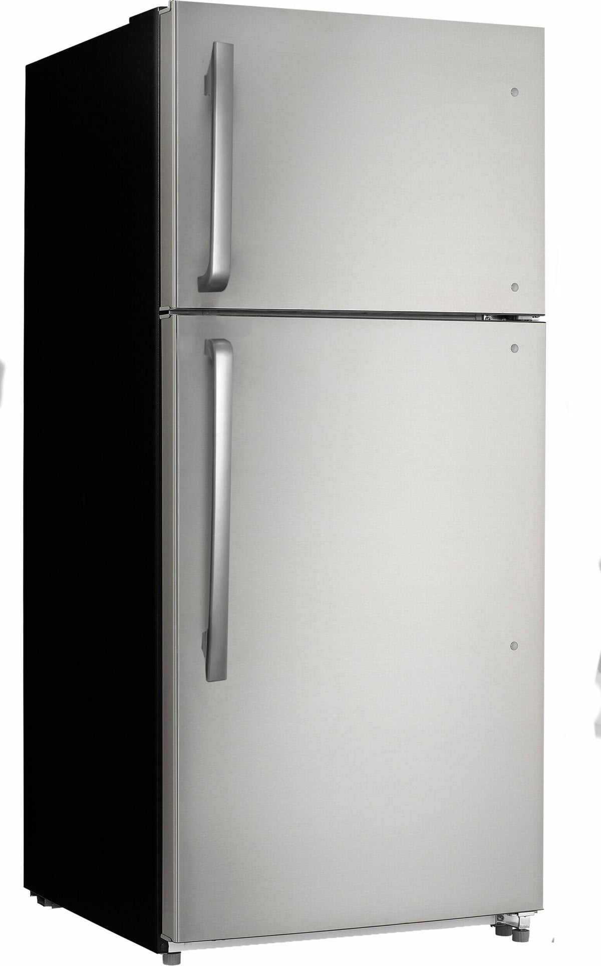 Danby - 18.1 cu.ft. Top Mount Apartment Size Fridge in Stainless Steel - DFF180E2SSDB