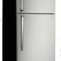 Danby - 18.1 cu.ft. Top Mount Apartment Size Fridge in Stainless Steel - DFF180E2SSDB