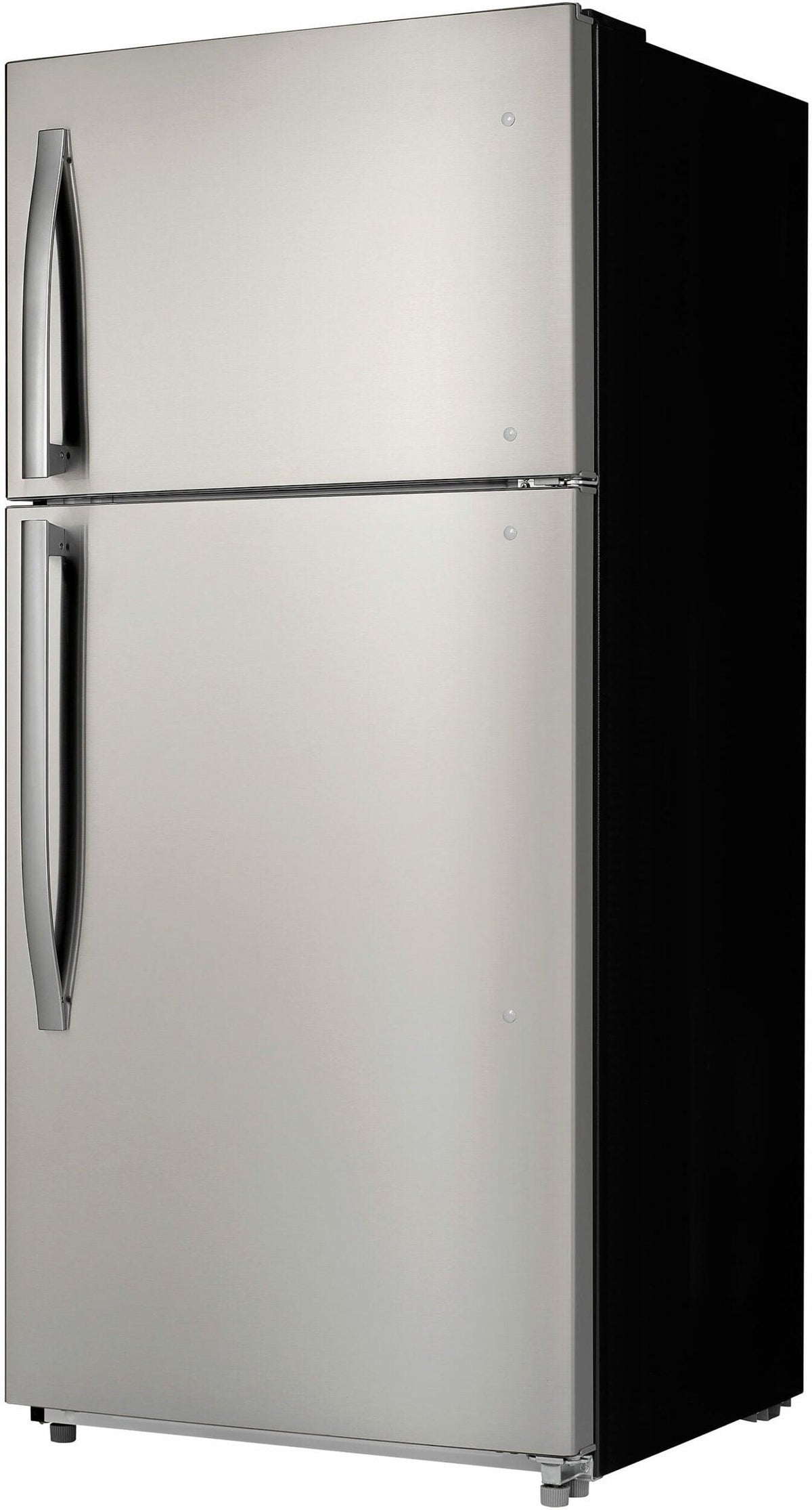 Danby - 18.1 cu.ft. Top Mount Apartment Size Fridge in Stainless Steel - DFF180E2SSDB
