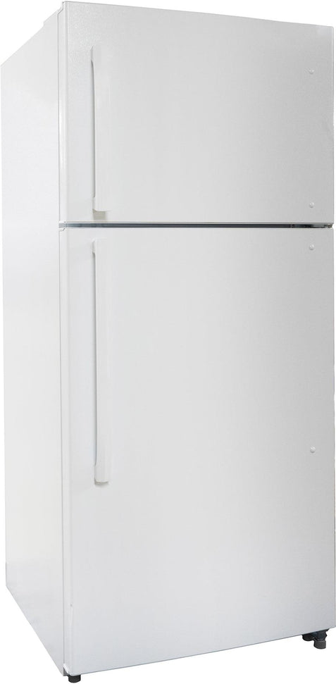 Danby - 18.1 cu.ft. Top Mount Apartment Size Fridge in White - DFF180E1WDB