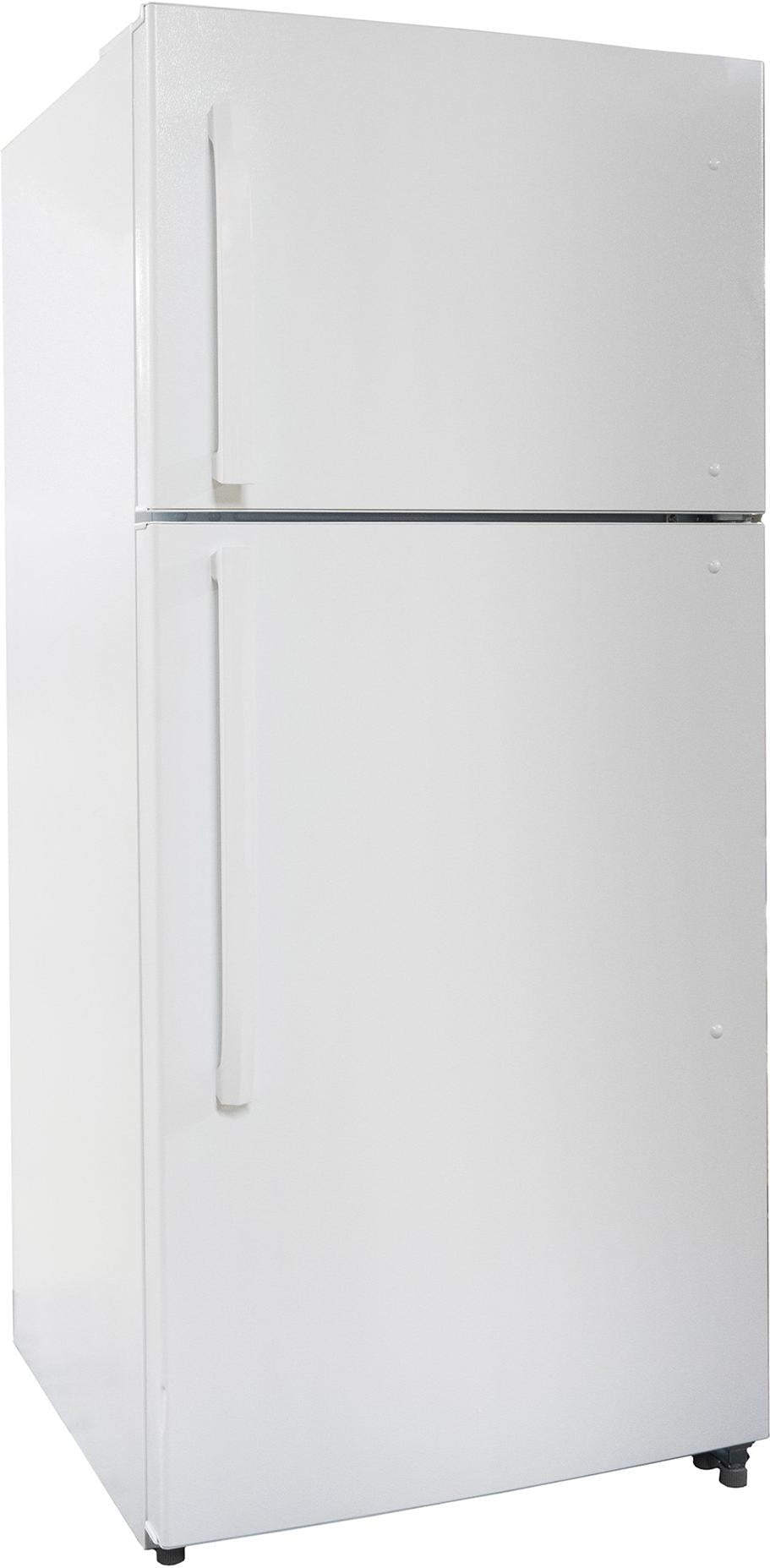 Danby - 18.1 cu.ft. Top Mount Apartment Size Fridge in White - DFF180E1WDB