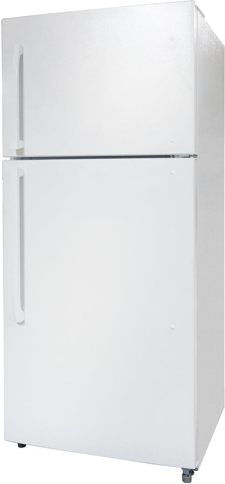 Danby - 18.1 cu.ft. Top Mount Apartment Size Fridge in White - DFF180E1WDB