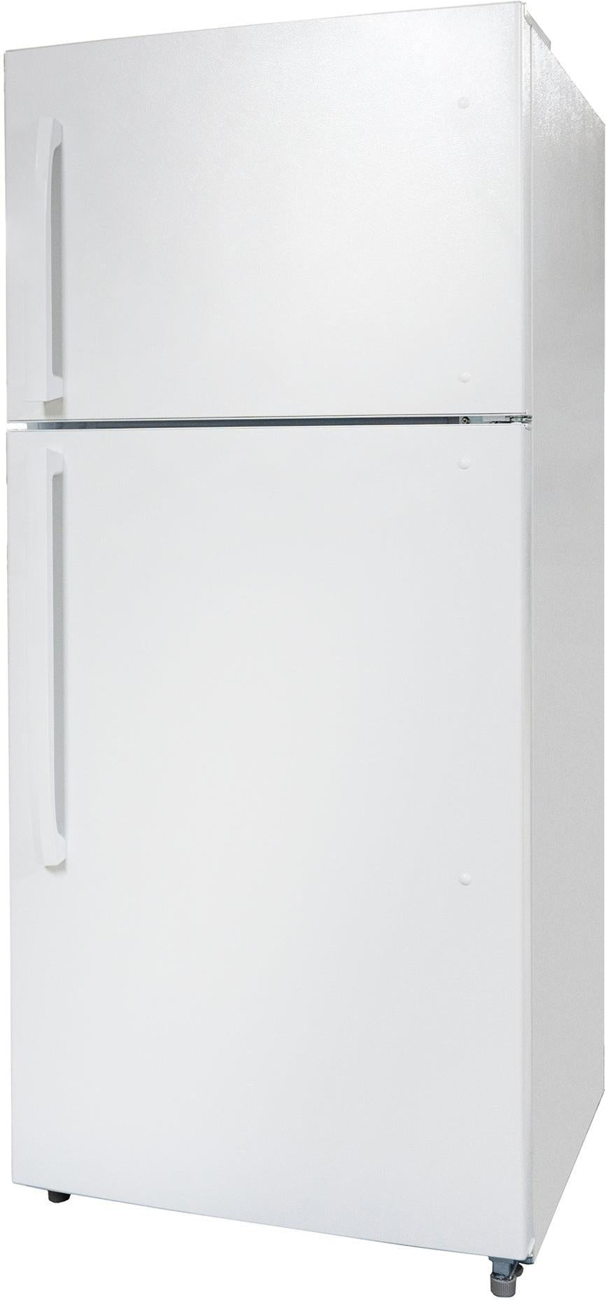 Danby - 18.1 cu.ft. Top Mount Apartment Size Fridge in White - DFF180E1WDB