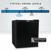 Danby - 1.0 cu.ft. Black Compact Fridge - DAR010A1BDB