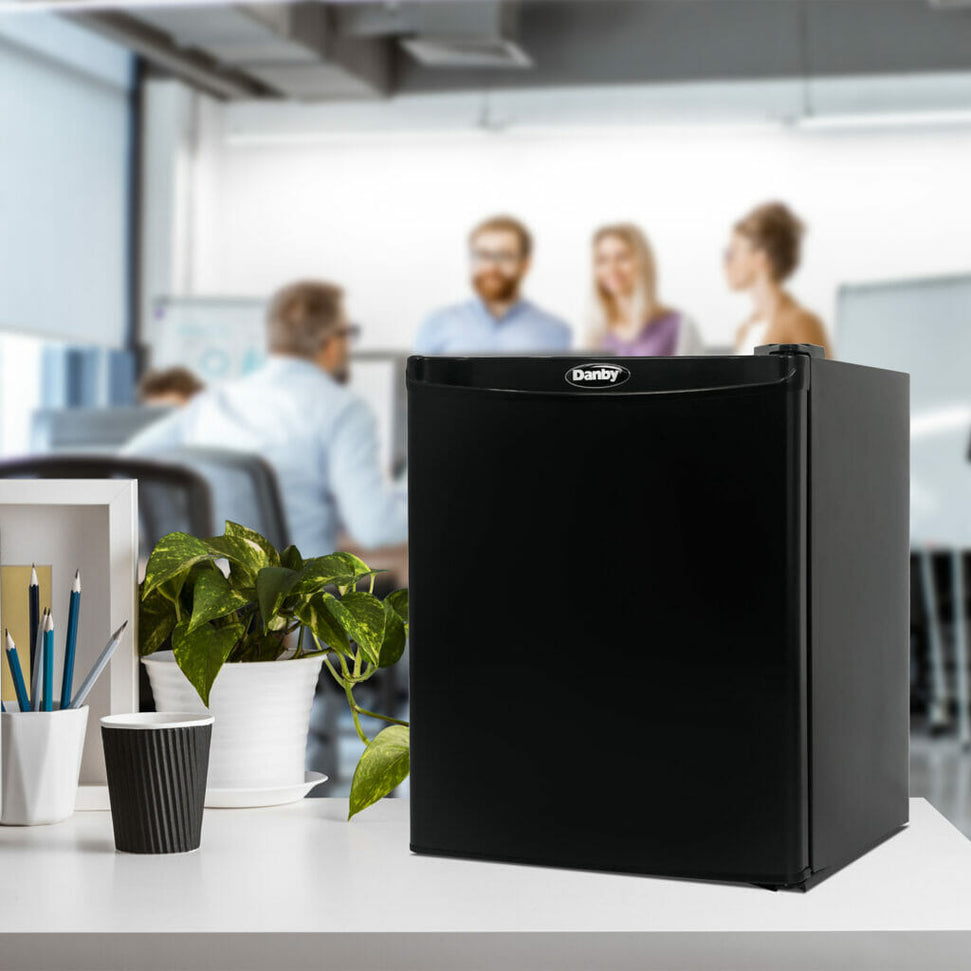 Danby - 1.0 cu.ft. Black Compact Fridge - DAR010A1BDB