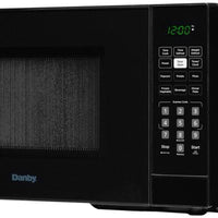 Danby - 1.1 cu.ft. Black Countertop Microwave - DBMW1121BBB