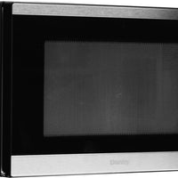Danby - 1.1 cu.ft. Black & Stainless Steel Countertop Microwave - DBMW1126BBS
