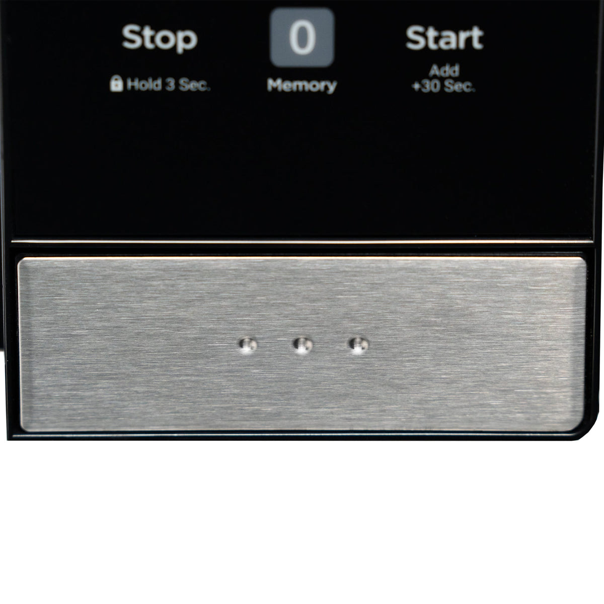 Danby - 1.1 cu.ft. Black & Stainless Steel Countertop Microwave - DBMW1126BBS