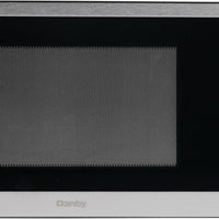 Danby - 1.1 cu.ft. Black & Stainless Steel Countertop Microwave - DBMW1126BBS