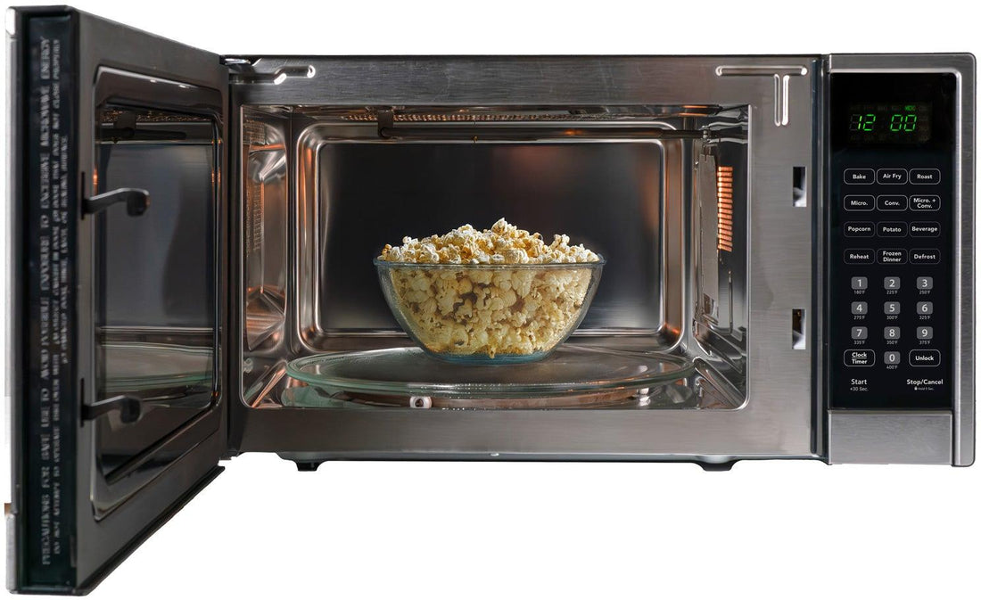 Danby - 1.3 cu.ft. Stainless Steel Multifunction Countertop Microwave with Air Fry - DBMW1361ABSS