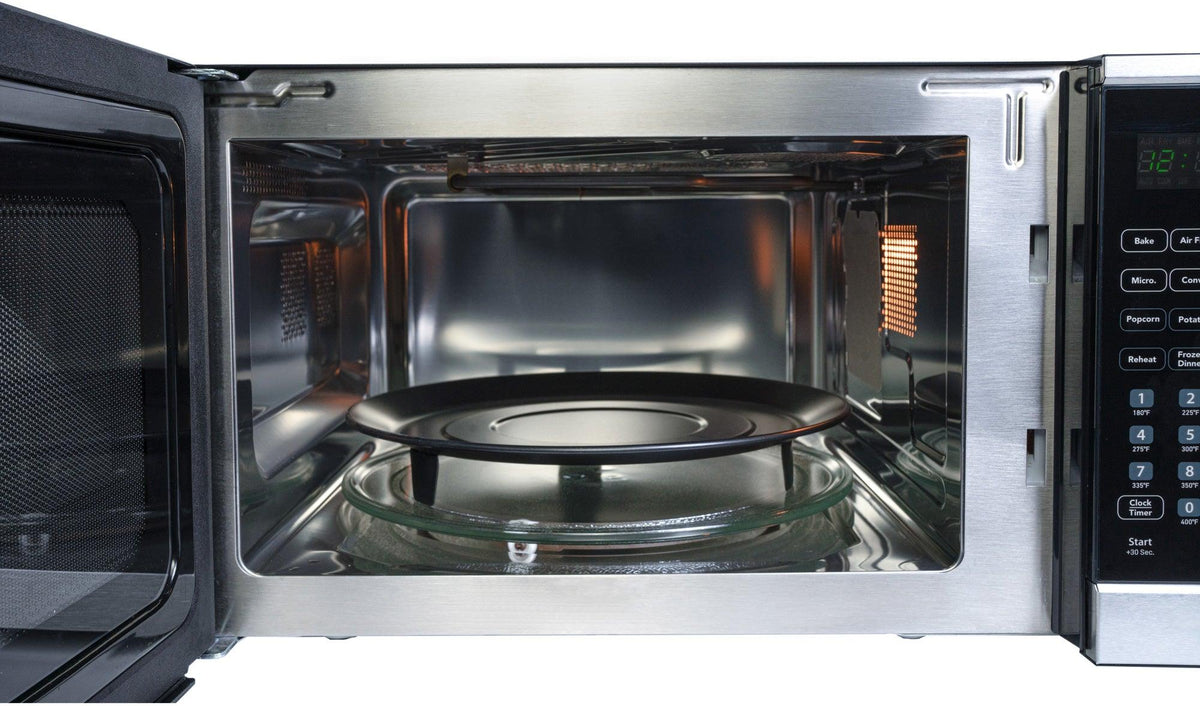 Danby - 1.3 cu.ft. Stainless Steel Multifunction Countertop Microwave with Air Fry - DBMW1361ABSS