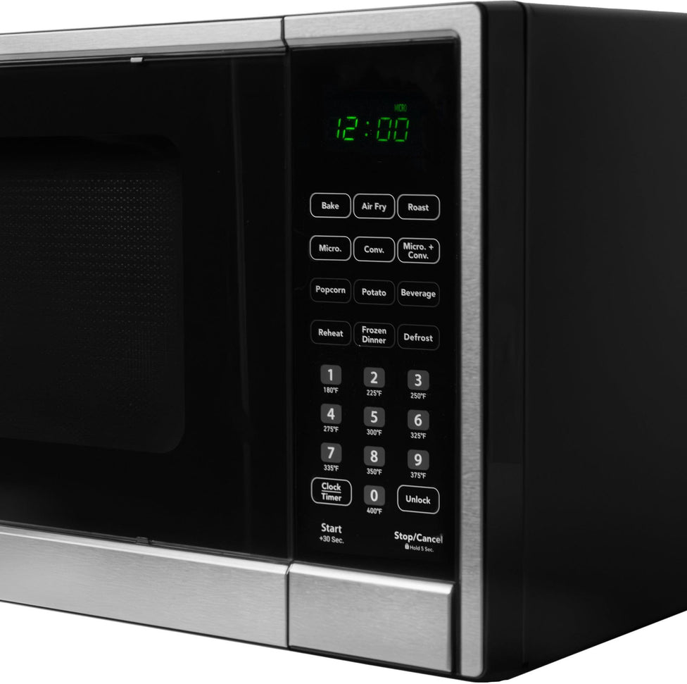 Danby - 1.3 cu.ft. Stainless Steel Multifunction Countertop Microwave with Air Fry - DBMW1361ABSS