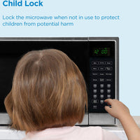 Danby - 1.3 cu.ft. Stainless Steel Multifunction Countertop Microwave with Air Fry - DBMW1361ABSS