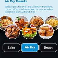 Danby - 1.3 cu.ft. Stainless Steel Multifunction Countertop Microwave with Air Fry - DBMW1361ABSS